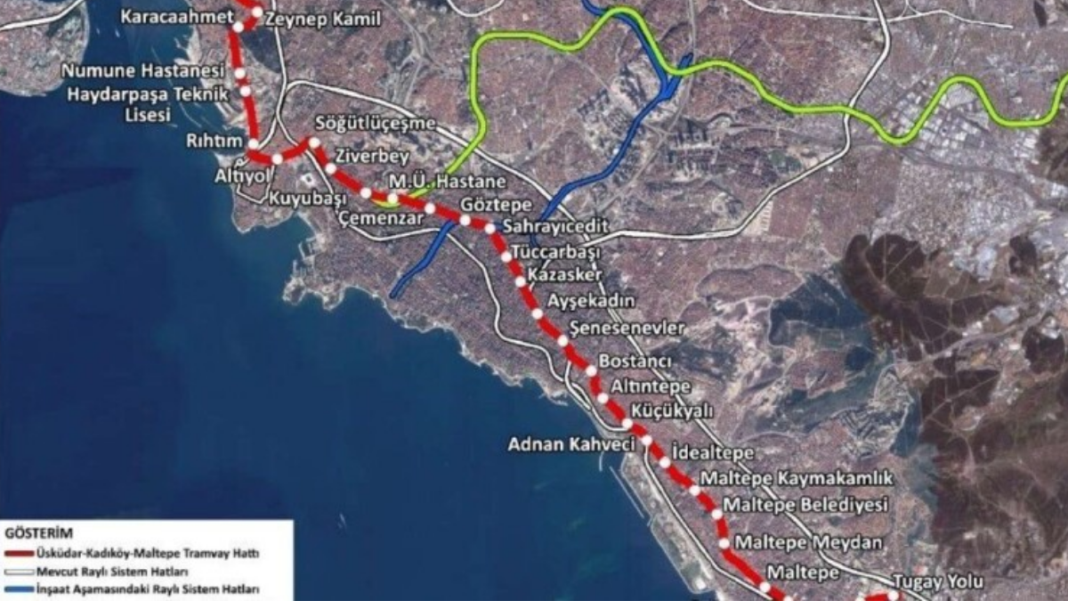 Yeni Tramway hattı